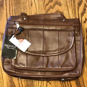 Newage brown leather purse